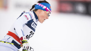 Saarinen anser situationen vara speciell. Aino-Kaisa Saarinen, Ruka 2017.