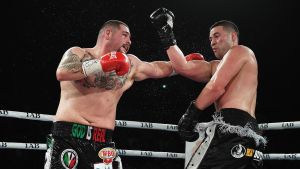 Andy Ruiz mötte Josepth Parker i en titelmatch i december 2016. Andy Ruiz mötte Josepth Parker i en titelmatch i december 2016.