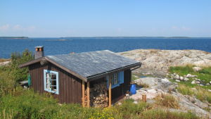 Tove Janssons och Tuulikki Pietiläs sommarhus på Klovharun. Tove Janssons och Tuulikki Pietiläs sommarhus på Klovharun