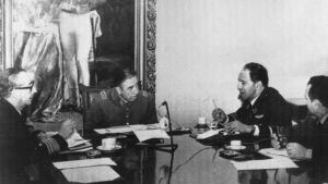 Pinochet och hans mannar, 1973 Pinochet och hans mannar, 1973