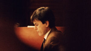 John Ausonius i tingsrätten i Stockholm år 1995 John Ausonius i tingsrätten i Stockholm år 1995