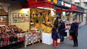I sydöstra Paris ligger metropolens eget Chinatown med många kinesiska butiker. Chinatown i Paris, Frankrike.