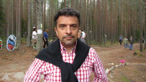 Yttrandefrihetsaktivisten Aleksandr Archangelskij (foto från 2018) Aleksandr Archangelskij, (arkivbild från augusti 2018.)
