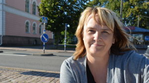 Carita Liljendahl, redaktionschef på Nya Östis. Carita Liljendahl, vice förtroendeman på Östra Nyland