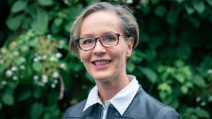 Statistikchef Tiina Palotie-Heino vid Pensionsskyddscentralen. Tiina Palotie-Heino, Espoo, 6.7.2018