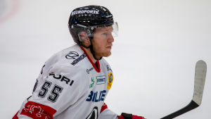 En vecka efter FM-ligastarten skrev Andreas Borgman på för Tampa Bay. Andreas Borgman i Ässäts tröja.