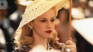 Madonna 1996 i filmen Evita. Madonna 1996 i filmen Evita.