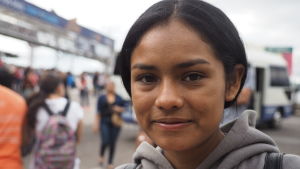 "Jag har många gånger sprungit för livet från mitt universitet”, säger Fabiola "Jag har många gånger sprungit för livet från mitt universitet”, säger Fabiola