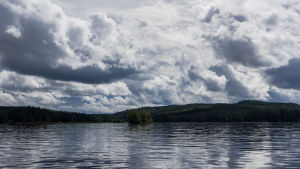 Pilvinen päivä Päijänteellä