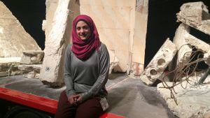 Den syriska arkitekten och författaren Marwa al-Sabouni Den syriska arkitekten och författaren Marwa al-Sabouni