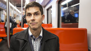 Ville Lehmuskoski, vd för HST. Ville Lehmuskoski, HKL:n toimitusjohtaja, 20.10.2017