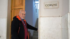 Vincenzo Deparasis, vice borgmästare i Collepardo, säger att de inte har något att invända mot den utveckling Trisulti har tagit. Vincenzo Deparasis, vice borgmästare i Collepardo