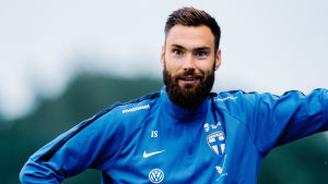 "Allt avgörs mellan öronen. Tre poäng skulle innebära ett stort kliv mot EM" sade Tim Sparv inför matchen. Tim Sparv, Helsinki, 02.09.2019