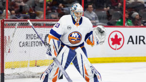 Christopher Gibson fick visa upp sig i NHL. Christopher Gibson fick visa upp sig i NHL.