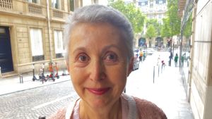 Kända franska feministen Florence Montreynaud tycker att det är en succé att över 700 män bötfällts för sexuella trakasserier Florence Montreynaud, fransk feminist