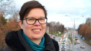 Kaisa Hara på Trafikskyddet. Trafikskyddets kommunikationsdirektör Kaisa Hara.