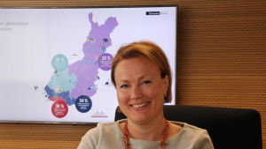 Anu Ilvonen är kommunikationschef på Danske Bank i Finland. Anu Ilvonen är kommunikationschef på Danske bank i Finland.