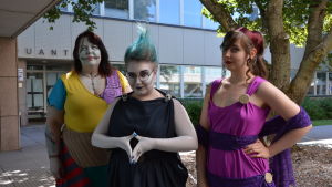 Elina Keskitalo, Emma Venäläinen och Inga Delahay. Emma Venäläinen, Inga Delahay, Elina Keskitalo