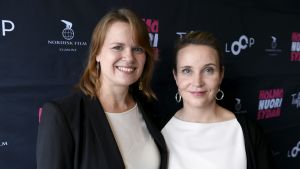Regissör Selma Vilhunen och manusförfattare Kirsikka Saari. Selma Vilhunen och Kirsikka Saari.