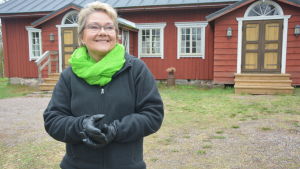 Merja Laaksonen, ordförande för Sjundeås kommunstyrelse. Merja Laaksonen är Sjundeås kommunstyrelseordförande.