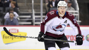 Nathan MacKinnon har varit ett utropstecken sen han kom till NHL. Nathan MacKinnon har varit ett utropstecken sen han kom till NHL.