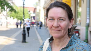 Svetlana menar att ett EU-inträde betyder en bättre ekonomisk framtid Svetlana menar att ett EU-inträde betyder en bättre ekonomisk framtid