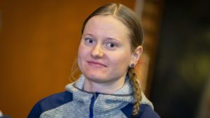Johanna Matintalo inför världscupstarten i Ruka. Johanna Matintalo, hösten 2018.