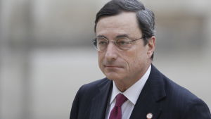 Den blivande ECB-chefen Mario Draghi, våren 2011. Blivande ECB-chefen Mario Draghi, maj 2011.