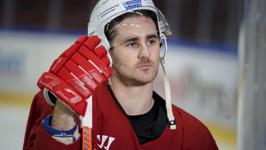 Christian Silfver har skaffat sig ett jobb vid sidan av hockeyn ifall säsongen tar slut på hälft. Christian Silfver