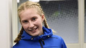 Nathalie Blomqvist slaktade sina personliga rekord i år och blev knappt utanför medalj i U20-EM. Nathalie Blomqvist.