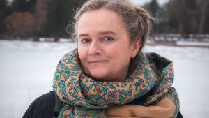 Annika Luther är aktuell med romanen De sista entusiasterna. Författaren och läraren Annika Luther.