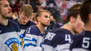 Valtteri Filppula och resten av lejonen fick nöja sig med en fjärdeplats. Valtteri Filppula, Finlands assisterande kapten