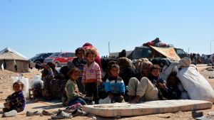 Det kommer att ta långt tid innan flyktingar från Raqqa kan återvända hem från flyktingläger i öknen Det kommer att ta långt tid innan flyktingar från Raqqa kan återvända hem från flyktingläger i öknen