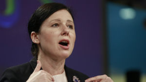 Věra Jourová, kommissionär med ansvar för rättsliga frågor, konsumentfrågor och jämställdhet. Vera Jourova