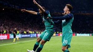 Lucas Moura och Dele Alli segerarkitekter mot Ajax. Lucas Moura var segerarkitekt mot Ajax.
