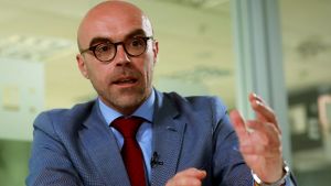 Jorge Buxadé. Den spanska ytterhögern Vox har stärkt sin position Jorge Buxadé