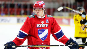 Miro Heiskanen återvände efter sin hjärnskakning i början på oktober. Miro Heiskanen, HIFK.