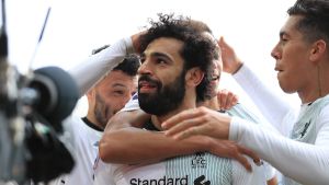 Mohamed Salah leder Premier Leagues skytteliga. Mohamed Salah, Liverpool.