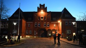 Häktet i Neumünster där Puigdemont satt på torsdagen. Häktet i Neumünster där Carles Puigdemont sitter