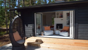 ¨Blir för hårt tryck med 400 personer under en säsong, anser Raseborgs Natur. öppna dörrar till stuga