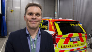 Jari Huhtinen är från och med oktober vd för Finnhems. Jari Huhtinen, Finnhems vd.