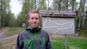 Joakim Träskelin har drabbats av överträning ett par gånger. Joakim Träskelin, verksamhetsledare för Vasa idrottssällskap.