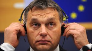 Viktor Orbàn Ungerns premiärminister Viktor Orbán i EU-parlamentet i Strasbourg den 18 januari 2012.