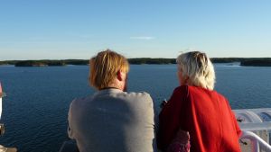 Närhet är viktig i ett förhållande, men också distansen - den kan ge näring till kärleken. Bild: Yle/Linus Hoffman