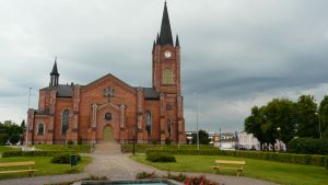 En av Östnylands mäktigaste byggnader? (Arkivbild på Lovisa kyrka.) Lovisa kyrka
