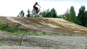 Räikkönens motocrossbana används enbart för privat bruk. Arkivbild. Sibbo motorklubb