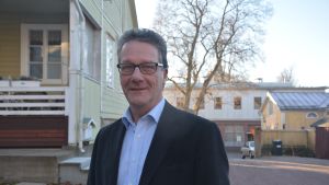 SFP:s Mikael Borgman sitter inte i det nya fullmäktige. Sfp:aren Mikael Borgman i Raseborg.