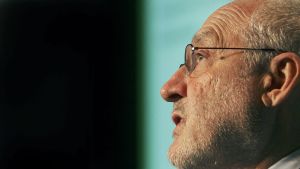 Joseph Stiglitz, professor New York University. Nobelpristagaren Joseph Stiglitz