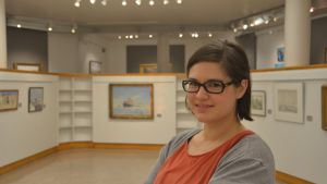 Jennika Friman. Jennika Friman, t.f. direktör för kultur- och medborgarverksamhet i Hangö.