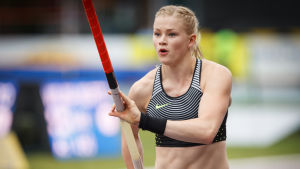 Oklart när Wilma Murto kan inleda tävlingssommaren. Wilma Murto, Paavo Nurmi Games 2016.